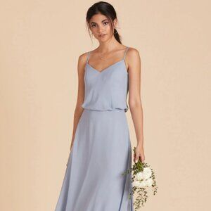 Birdy Grey Gwennie Dress in Chiffon Dusty Blue
